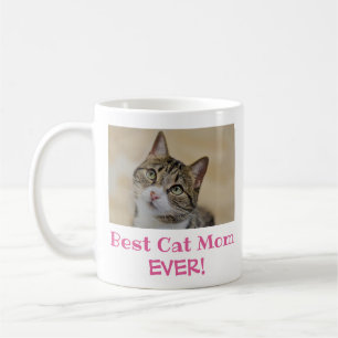Best Cat Mam Ever Pet Foto Koffiemok