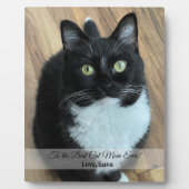 Best Cat Mam Ever Photo Fotoplaat (Voorkant)