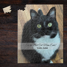 Best Cat Mam Ever Photo Legpuzzel