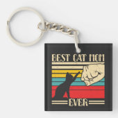 Best Cat Mam Ever Sleutelhanger (Voorkant)