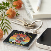 Best Cat Mam Ever Sleutelhanger (Voorkant Rechts)