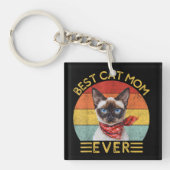 Best Cat Mam Ever Sleutelhanger (Voorkant)