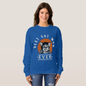 Best Cat Mam Ever Sunburst Sweatshirt (Voorkant volledig)