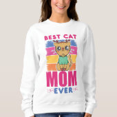 Best Cat Mam Ever Trui (Voorkant)