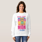 Best Cat Mam Ever Trui (Voorkant volledig)