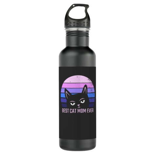 Best Cat Mam Ever Waterfles (Voorkant)