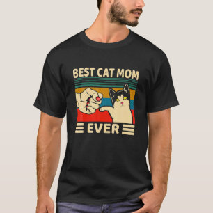 Best Cat Mam Ever Women Bump Fit Mothers D T-shirt