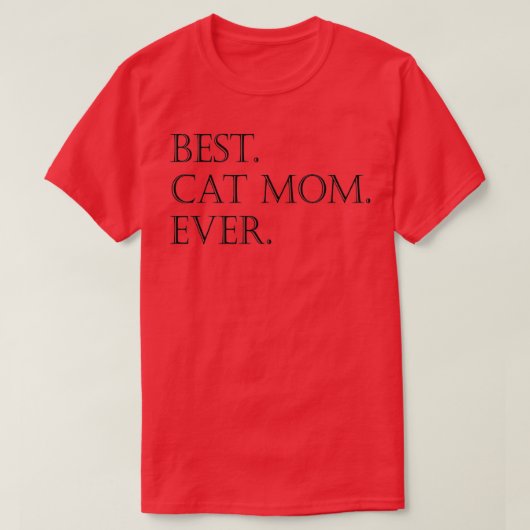 Best Cat Mam Happy Mothers Day  T-shirt (Design voorkant)