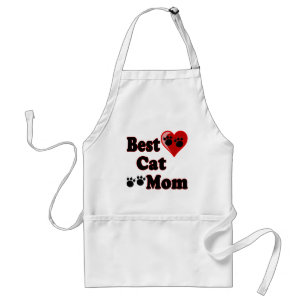 Best Cat Mam Merchandise voor Moeder's Standaard Schort