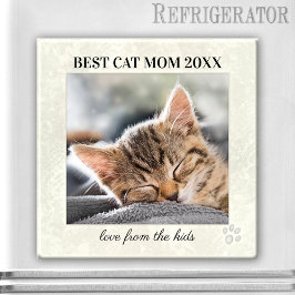 Best Cat Mam Moederdag Photo Magnet