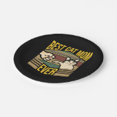 Best Cat Mam ooit Papieren Bordje (Gekanteld)