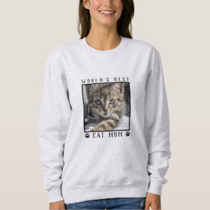 Best Cat Mam Paw Drukt Pet Foto Trui