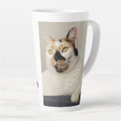 Best Cat Mam Photo Latte Mok (Rechterhoek)