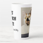 Best Cat Mam Photo Latte Mok (Voorkant)