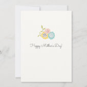 Best Cat Mam Photo Moederdag Kaart (Achterkant)