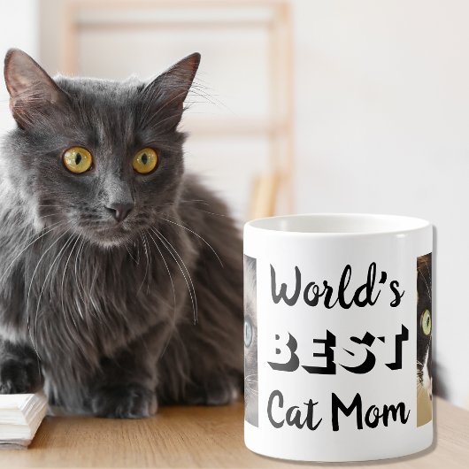 Best Cat Mam Photo van de wereld Koffiemok