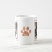 Best Cat Mam Roos Gold Foil Paws Foto Koffiemok (Center)