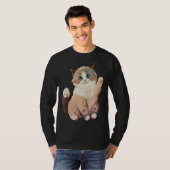 Best Cat Mom And Cat Dad  4 T-shirt (Voorkant volledig)