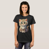 Best Cat Mom And Cat Dad T-shirt (Voorkant volledig)