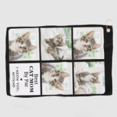 Best CAT MOM by Par - Personeelsvriendelijke 5 fot Golfhanddoek (Horizontaal)