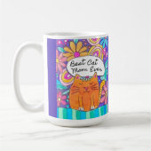 Best Cat Mom Ever Cat Lover Gift Mug Koffiemok (Links)