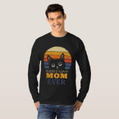 Best Cat mom Ever T-shirt (Voorkant volledig)