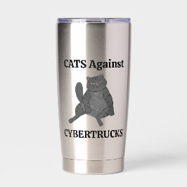 Best Cat Mom Gift Fun Dad Feminist Friend Birthday Geïsoleerde Drinkbeker