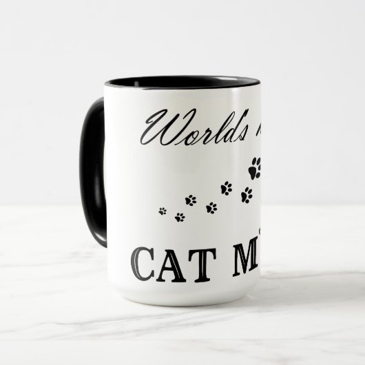 Best Cat Mum ter wereld - Combo Mok (Voorkant links)