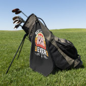 Best Cat Pap Ever Golfhanddoek (Groen)