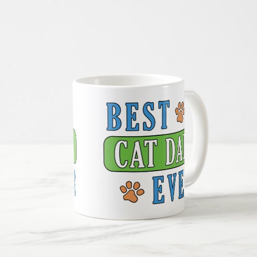 Best Cat Pap Ever Koffiemok (Voorkant rechts)