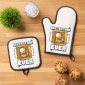 Best Cat Pap Ever Ovenwant & Pannenlap Set (Top down)