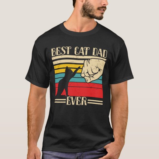 Best Cat Pap Ever T-shirt (Voorkant)
