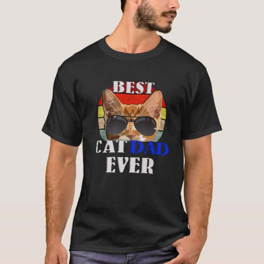 Best Cat Pap Ever T-shirt (Voorkant)