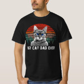 Best Cat Pap Ever T-shirt (Voorkant)