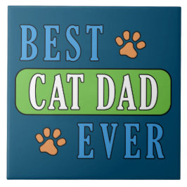 Best Cat Pap Ever Tegeltje