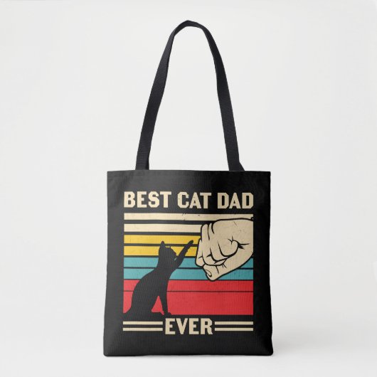 Best Cat Pap Ever Tote Bag (Voorkant)
