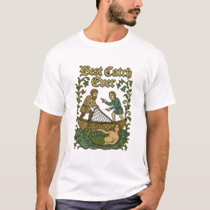 Best Catch Ever beroemd gemaakt door Vissen Tales  T-shirt