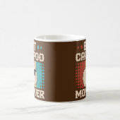 Best Cavapoo Mam Ever Cool Retro Dog Pap Koffiemok (Center)