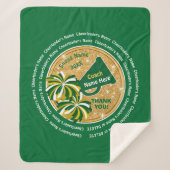Best Cheer Coach Gifts, ALL Cheerleader's Names Sherpa Deken (Voorkant)