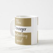 Best Chef Ever Funny Humor Gift Koffiemok (Voorkant links)