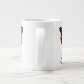 Best Chicken Farmer Fun Quote Rooster ter wereld Grote Koffiekop (Achterkant)