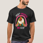 Best Chicken Gigi Ever Cute Chicken Bow Tie Mother T-shirt (Voorkant)