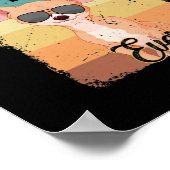 Best Chihuahua Dad Ever Vaderdag Hondenliefhebbers Poster (Hoek)