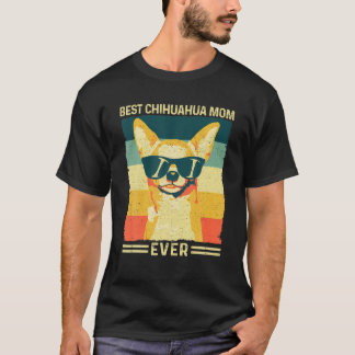 Best Chihuahua Mam Ever Retro Moederdag T-shirt