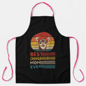 Best Chihuahua Mam Ever Retro Schort (Voorkant)