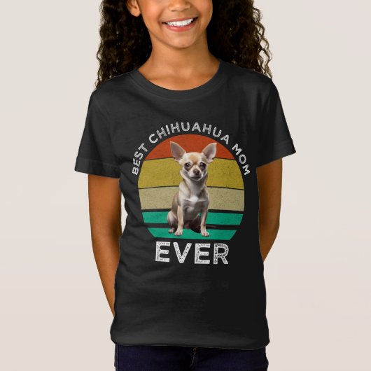Best Chihuahua Mam Ever T-shirt (Voorkant)