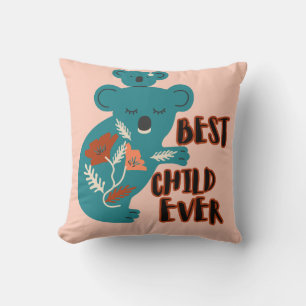 Best Child Ever Koala Moederdag Kussen