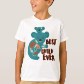 Best Child Ever Koala Moederdag T-shirt (Voorkant)