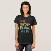 Best Chow Chow Grandma Ever Dog Mother s Day T-shirt (Voorkant volledig)