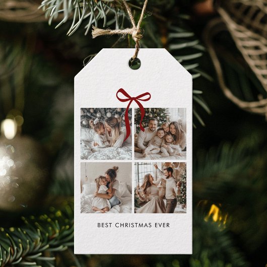 Best Christmas Ever Family Photo Collage GifT Cadeaulabel